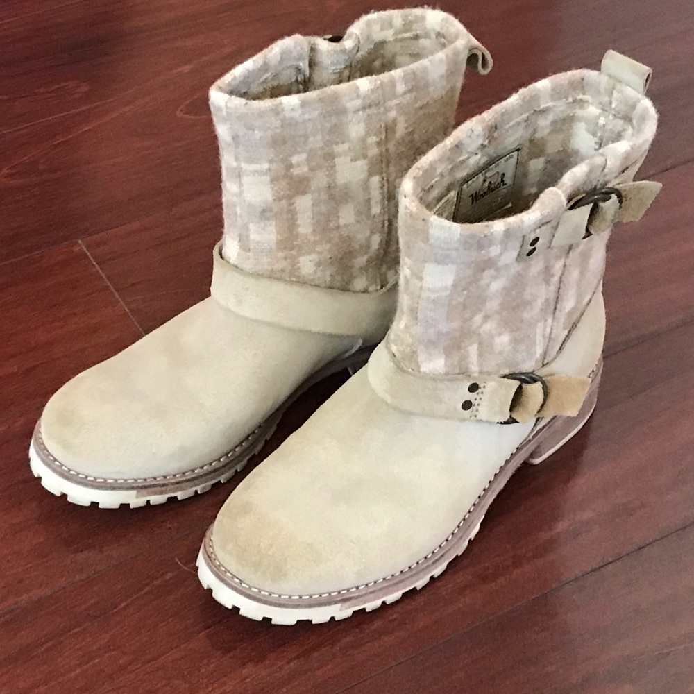 Woolrich Leather Boots 9.5 Women’s